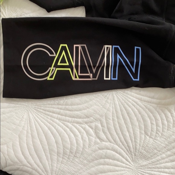 Calvin Klein High Waist Biker Shorts - Picture 3 of 3